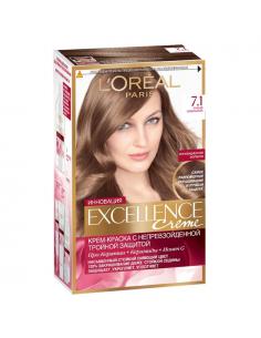 Tinte loreal (nº 7.1 rubio ceniza) - Imagen 1