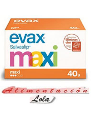 Salvaslip maxi Evax (40 u) - Imagen 1