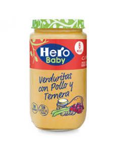 Potito verduritas con pollo y ternera hero (235g) - Imagen 1