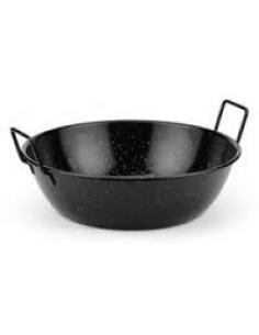 Sartén honda D30 esmaltada santa fe - Imagen 1