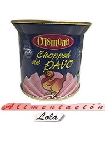 Chopped de pavo crismona lata (300 g) - Imagen 1