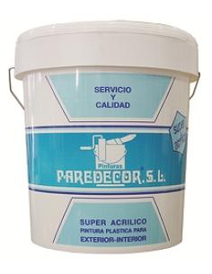 Pintura paredecor blanca (10 kilos) - Imagen 1