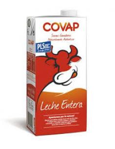 Leche covap entera (pack 6 1 litro) - Imagen 1
