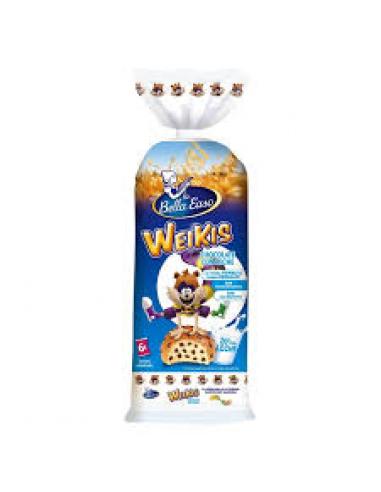 Dulces weikis chocolate con leche (Pack4) - Imagen 1