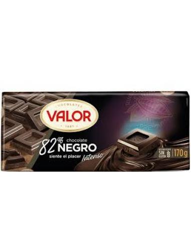 Chocolate valor negro 82 % (170 g) - Imagen 1