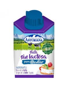Nata para montar sin lactosa (200 ml) - Imagen 1