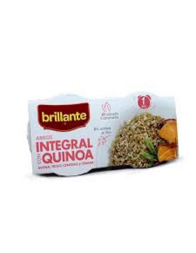Arroz integral con Quinoa Brillante (2X125 g) - Imagen 1