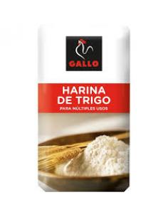 Harina de trigo gallo (1 kg) - Imagen 1