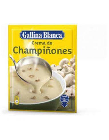 Crema de champiñones gallina blanca (62 g) - Imagen 1