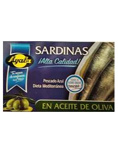 Sardinas aceite de oliva...