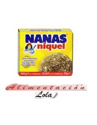 Estropajo nanas niquel (21 g) - Imagen 1