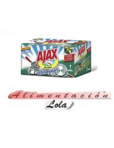 Estropajo ajax brillo desengrasante (7 unidades) - Imagen 1