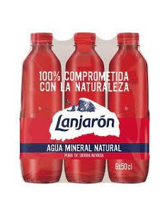 Agua lanjarón 50 cl (pack 6)