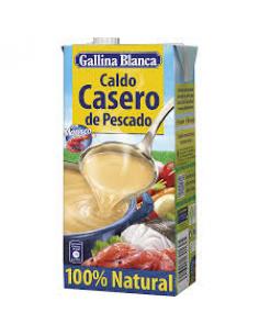 Gallina blanca caldo casero de pescado (1 l) - Imagen 1