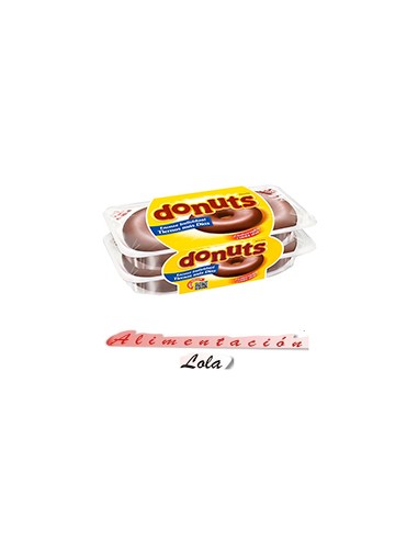 Donuts chocolate  (pack 4)