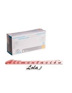 Guantes de vinilo eco talla...