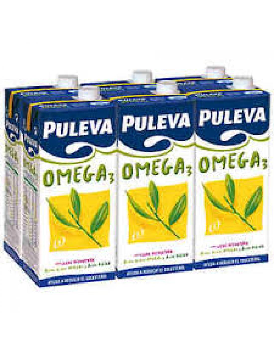 Producto reaccionar Deformar Leche Puleva Omega -3 pack-6 (1L
