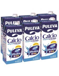 Leche Puleva Entera Calcio (Pack-6) - Imagen 1