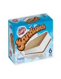 Casty sandwich nata sin azúcar (pack 6)