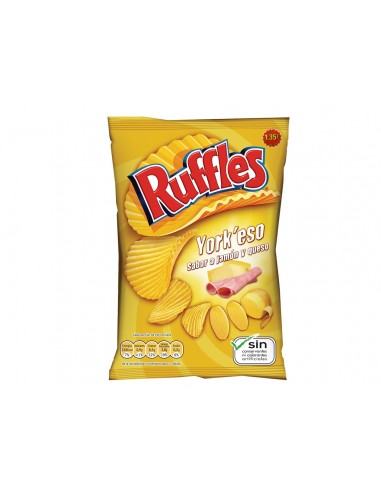 Patatas ruffles york eso (133 g)