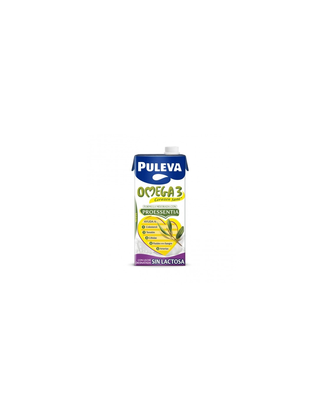 Puleva Omega 3 Leche, sin Lactosa, 6 x 1000ml : : Alimentación y  bebidas