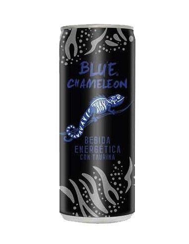 Bebida energética Blue Chamaleon (500...