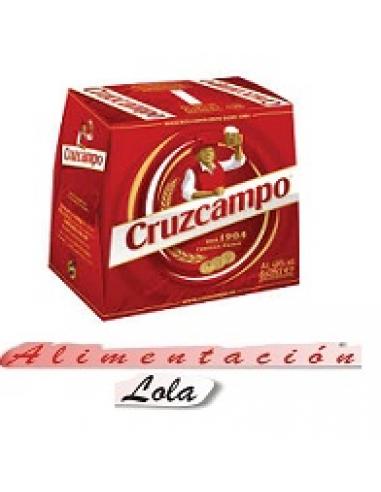 Cerveza cruzcampo (pack 6 x 25 cl) - Imagen 1