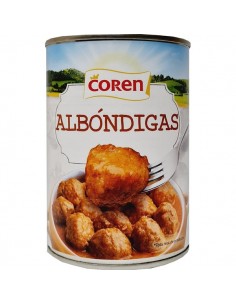 Albóndigas coren con carne...