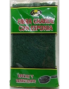 Fibra grande con esponja...