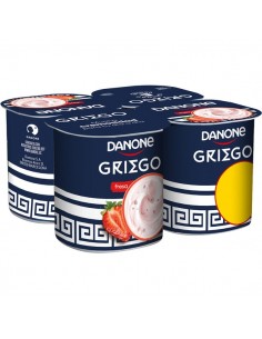 Yogur griego fresa danone...