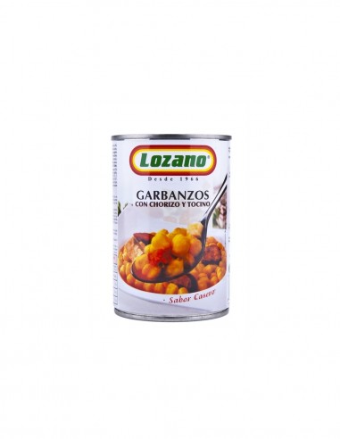 Garbanzos lozano chorizo panceta (420g )