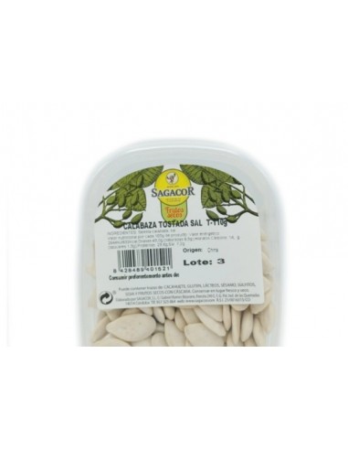 Pipas calabaza sagacor (110 g)