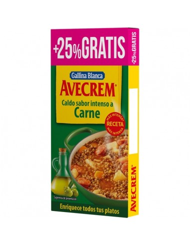 Avecrem caldo sabor carne gallina...