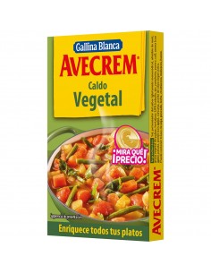 Avecrem caldo vegetal...