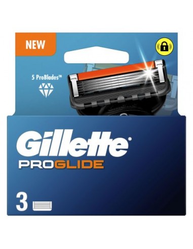 Gillette proglide (pack 3)