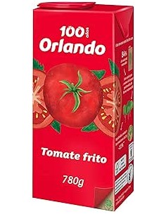 Tomate orlando Frito Cartón...