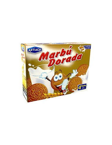 Caja galletas Marbú Dorada (600 g)