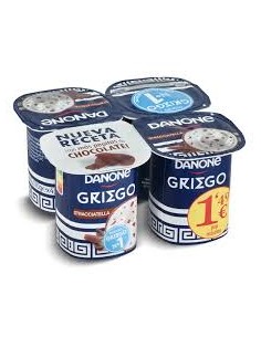 Yogur griego sabor...