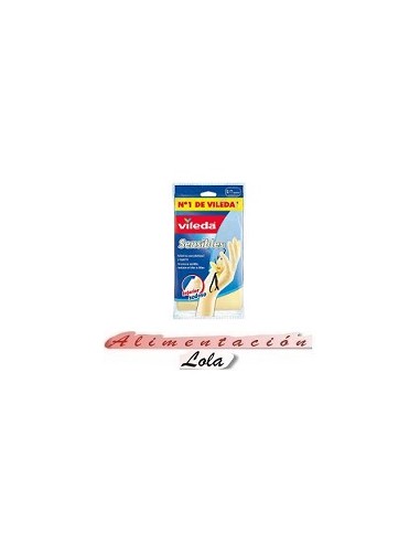 Guantes Vileda Sensibles talla (s)