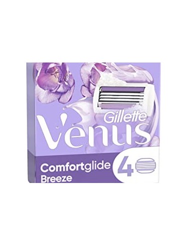 Gillette venus de mujer cuchillas recambio (4 u)