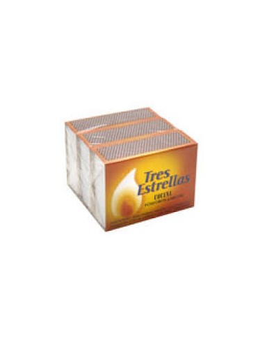 Fósforos tres estrellas cocina (pack 3)