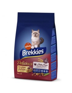 Brekkies rellenas con jamón...