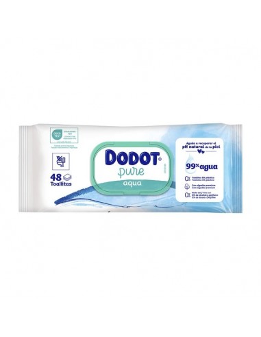 Toallitas dodot pure aqua (48 u)