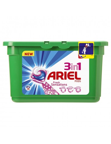 Ariel 3 en 1 pods (18 unidades)