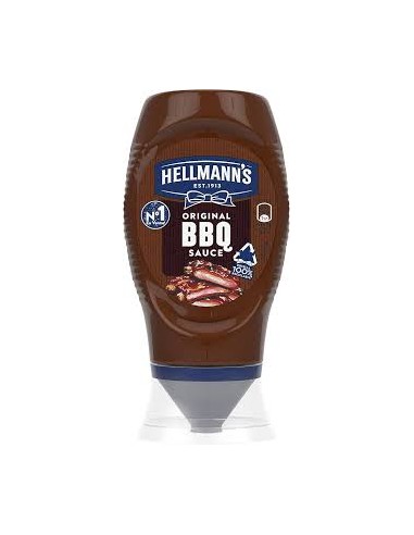 Salsa barbacoa bbq hellmanns (285 g)