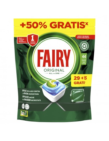 Fairy original + spray gratis (40 u)