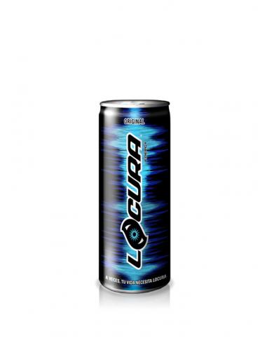 Lata locura energy drink (250ml) - Imagen 1