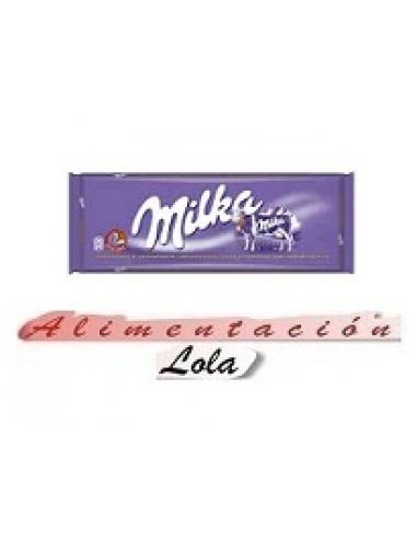 Chocolate milka con leche (125 g) - Imagen 1