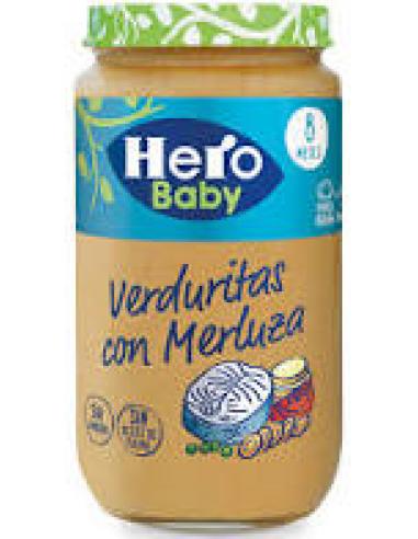 Potito hero baby verduritas con merluza (235 g) - Imagen 1