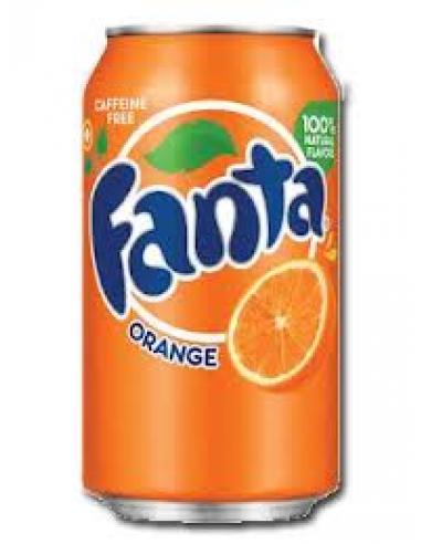 Lata fanta naranja (330 ml) - Imagen 1